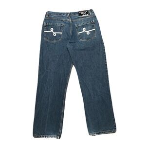 Vintage LRG Jeans Mens Y2K Skater Lifted Research Group Jeans Size 38 Geans